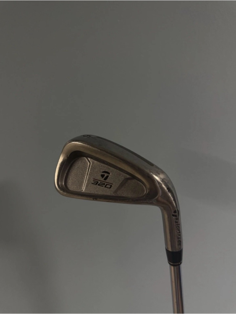 TaylorMade 320 Individual 6 Iron Steel Shaft Regular R Flex Right-Hand P-131505